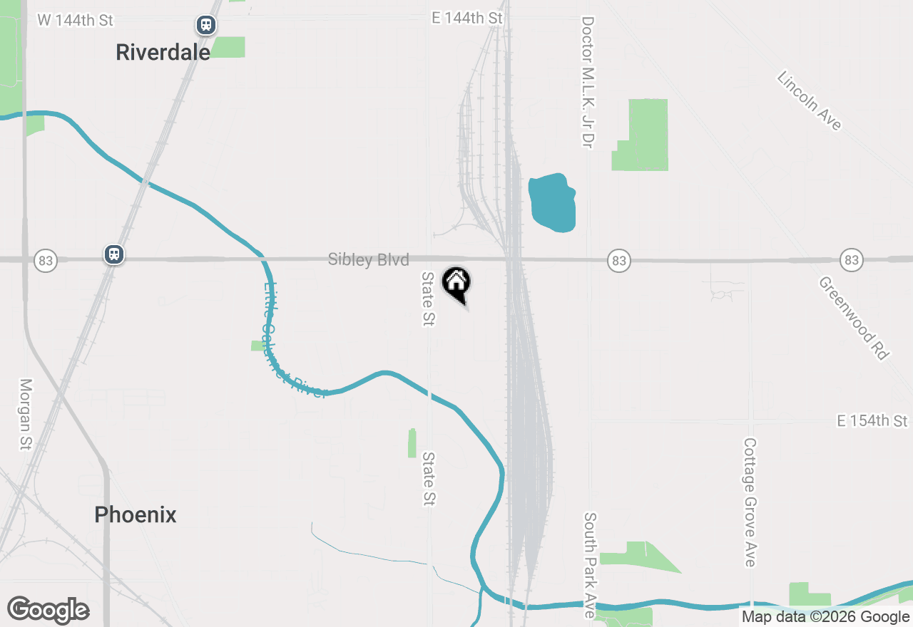 Map of 15123 Wabash Avenue, South Holland, IL 60473
