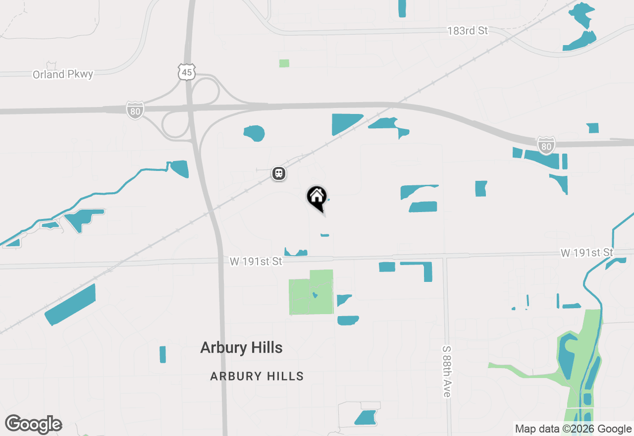 Map of 18927 Hickory Creek Drive #140, Mokena, IL 60448