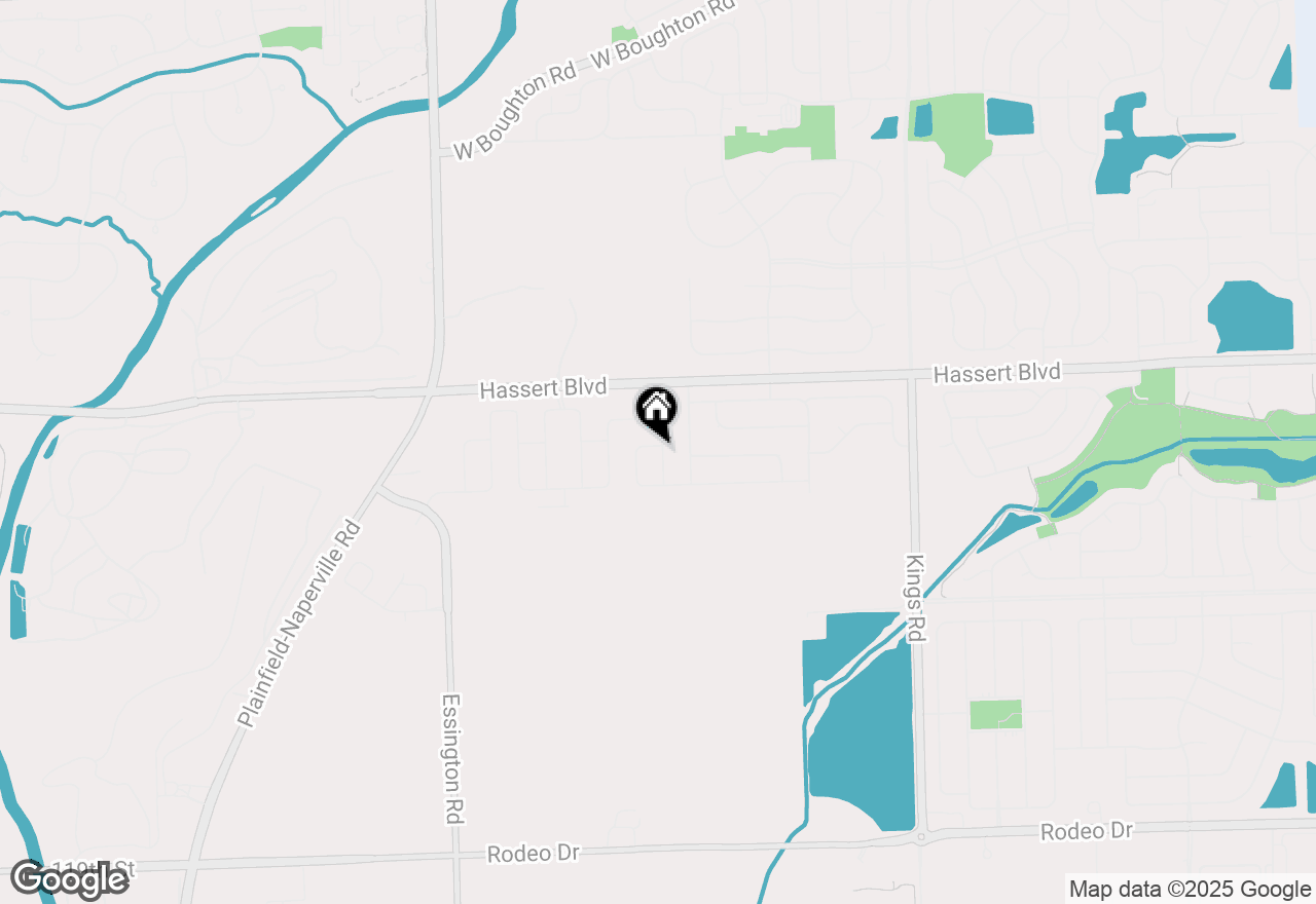 Map of 1889 Bent Grass Way, Bolingbrook, IL 60490