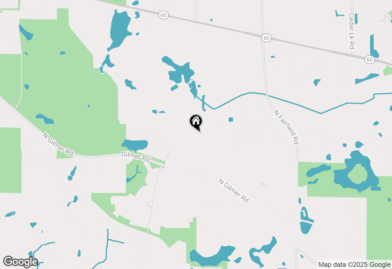 Map of 2825 Glacier Way #C, Wauconda, IL 60084