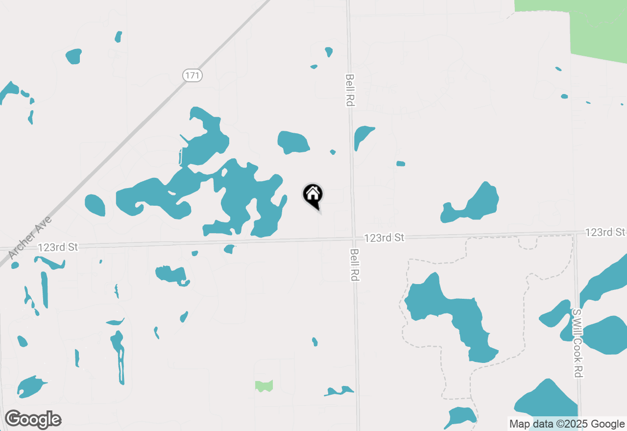 Map of 12146 Saddlebrook Lane, Lemont, IL 60439