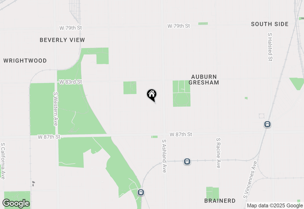 Map of 8449 S Paulina Street, Chicago, IL 60620