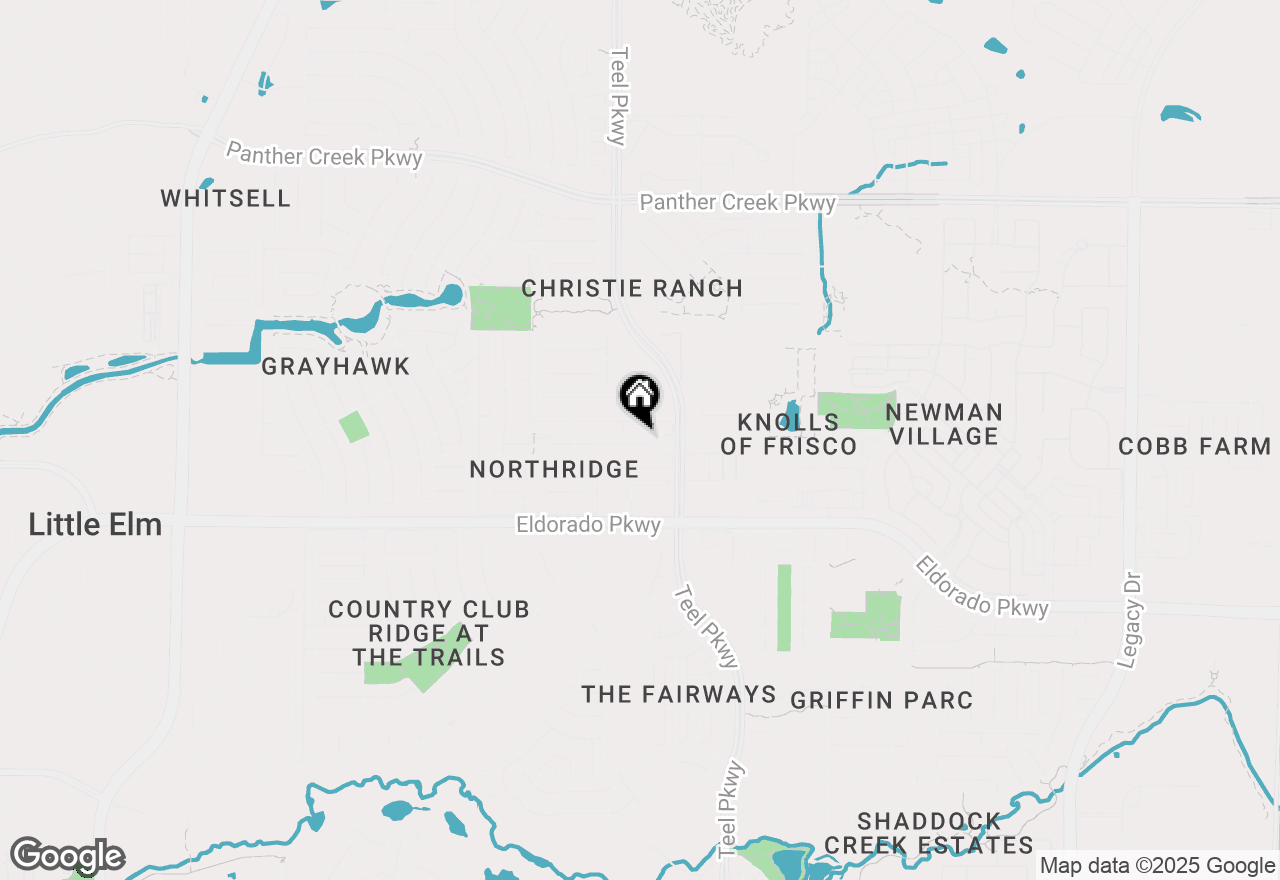 Map of 2475 Brazos Drive, Frisco, TX 75033