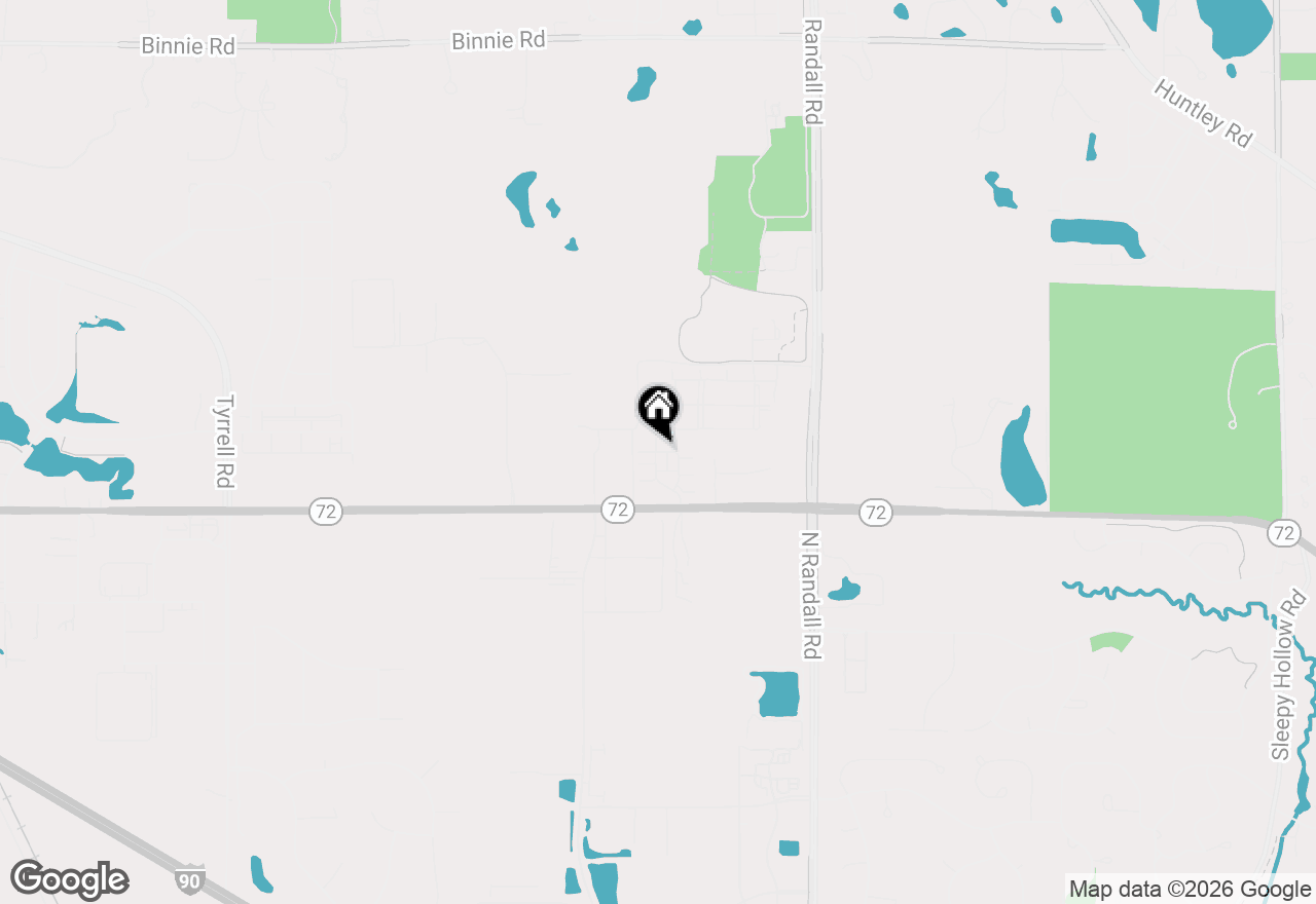 Map of 235 Settlers Place, West Dundee, IL 60118