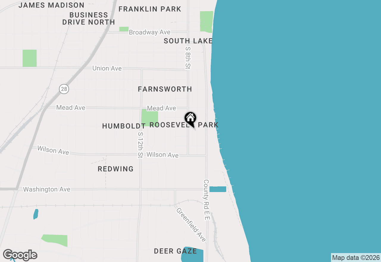 Map of 2711 S 8th St, Sheboygan, WI 53081