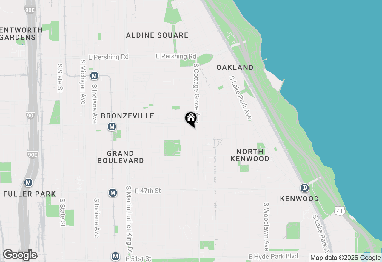 Map of 4331 S Evans Avenue, Chicago, IL 60653