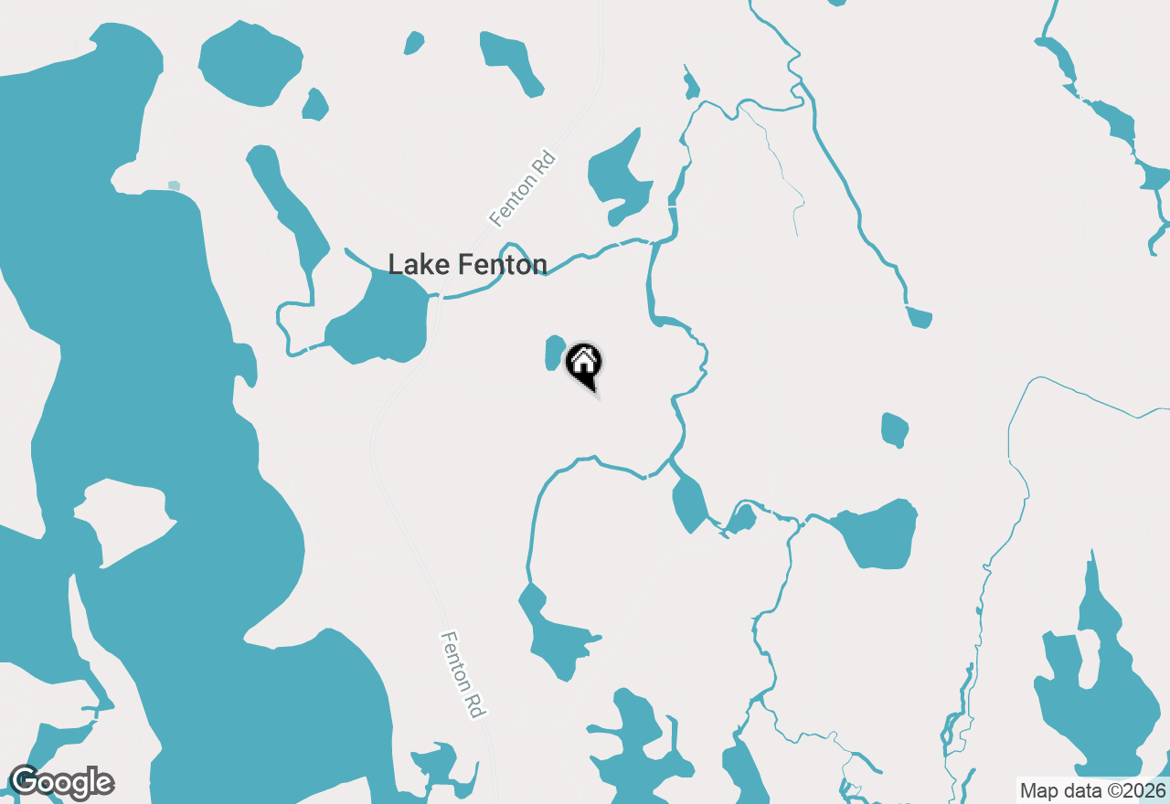 Map of 1281 Victoria Lane, Fenton, MI 48430