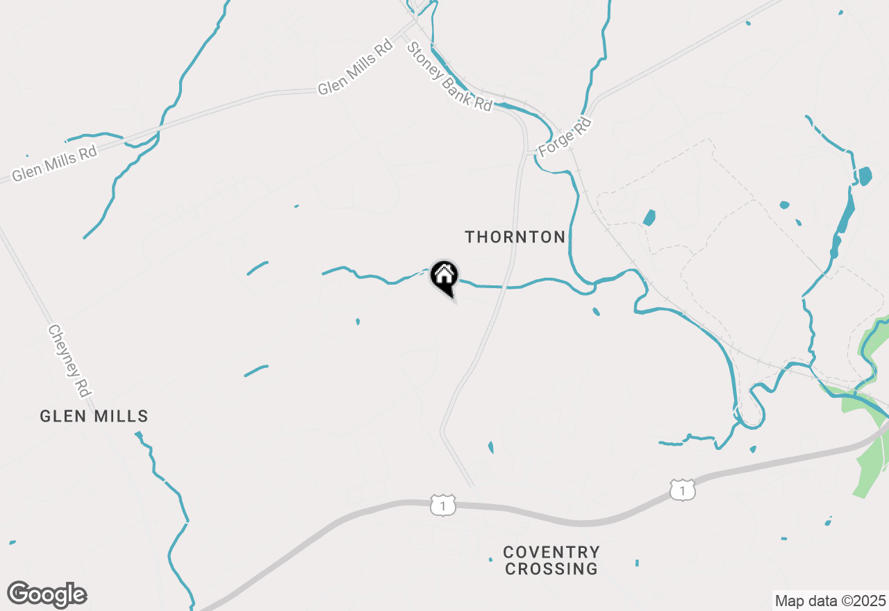 Map of 16 Andrien, Glen Mills, PA 19342
