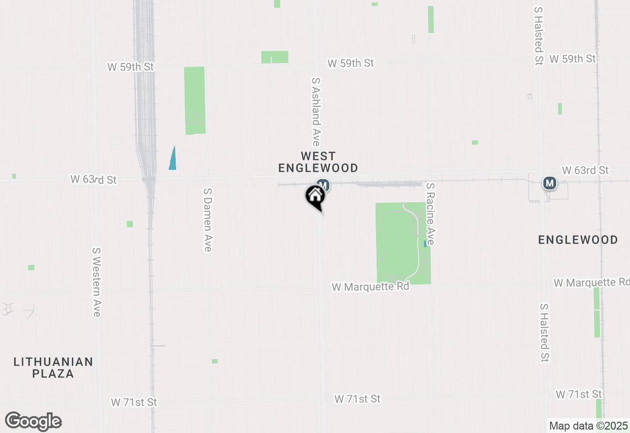 Map of 6422 S Ashland Avenue, Chicago, IL 60636