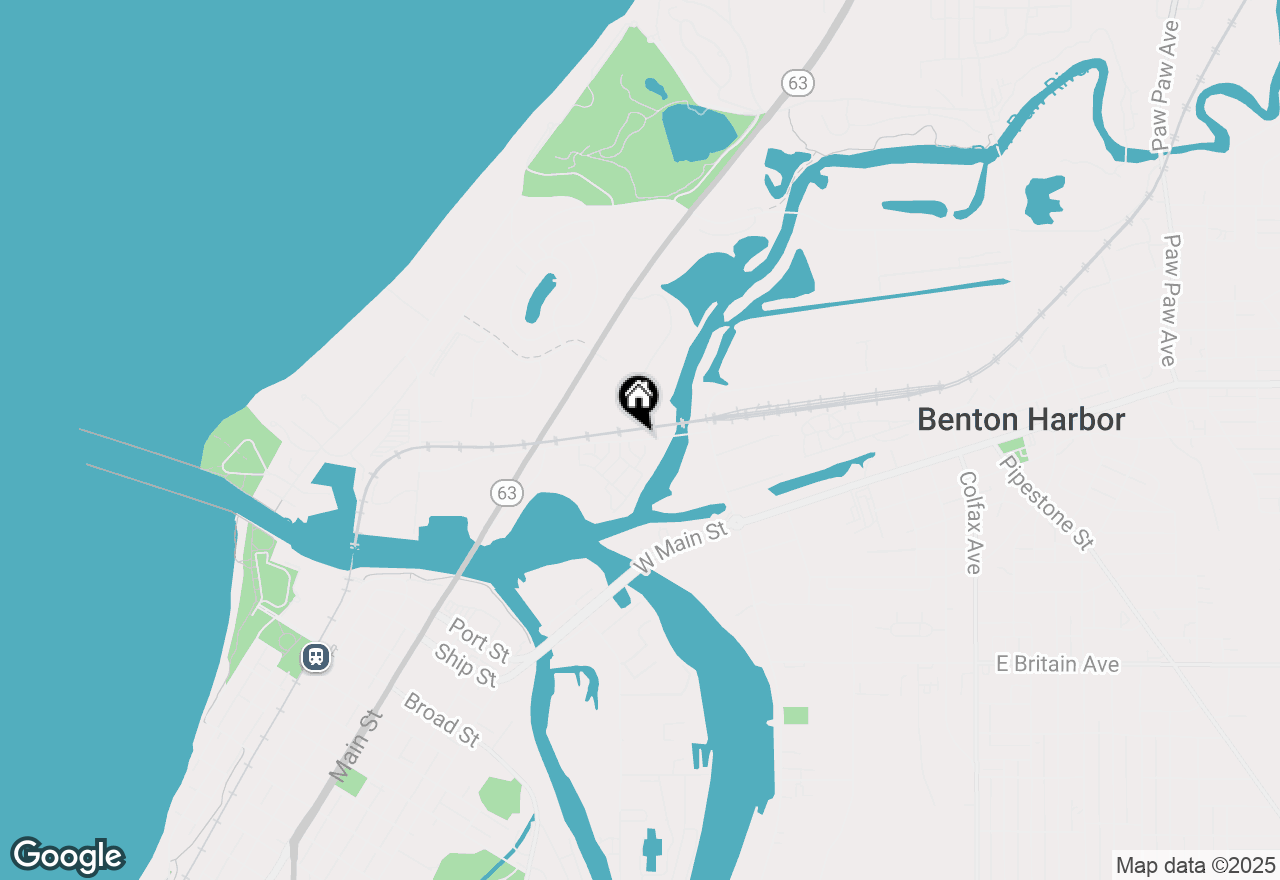 Map of 956 Whitwam Drive, St Joseph, MI 49085