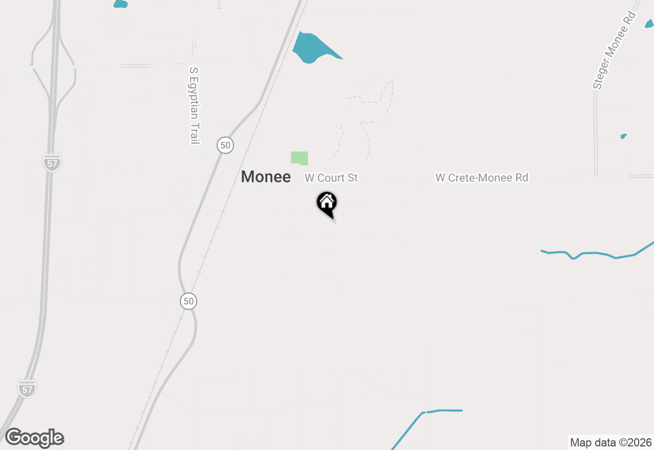 Map of 5125 W Margaret Street, Monee, IL 60449