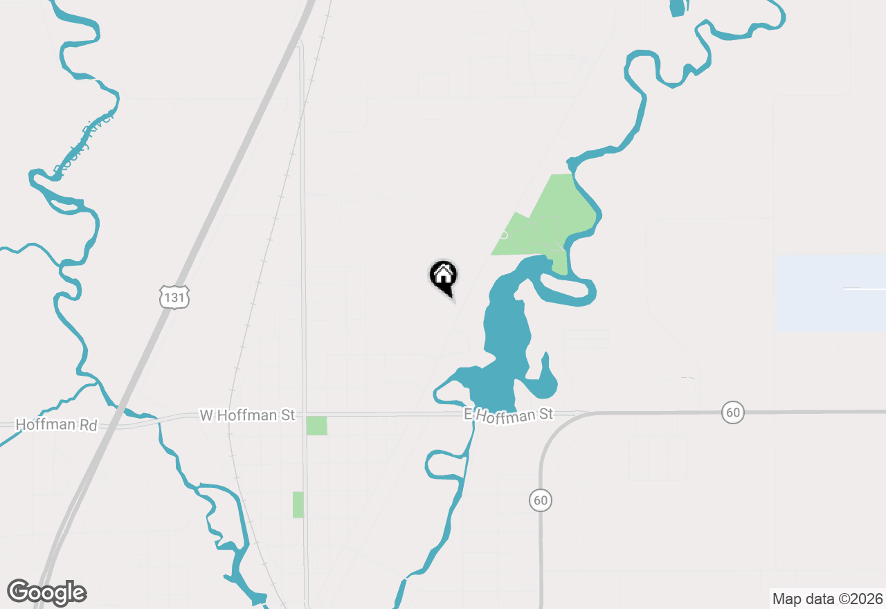 Map of 621 Oklahoma Drive, Three Rivers, MI 49093