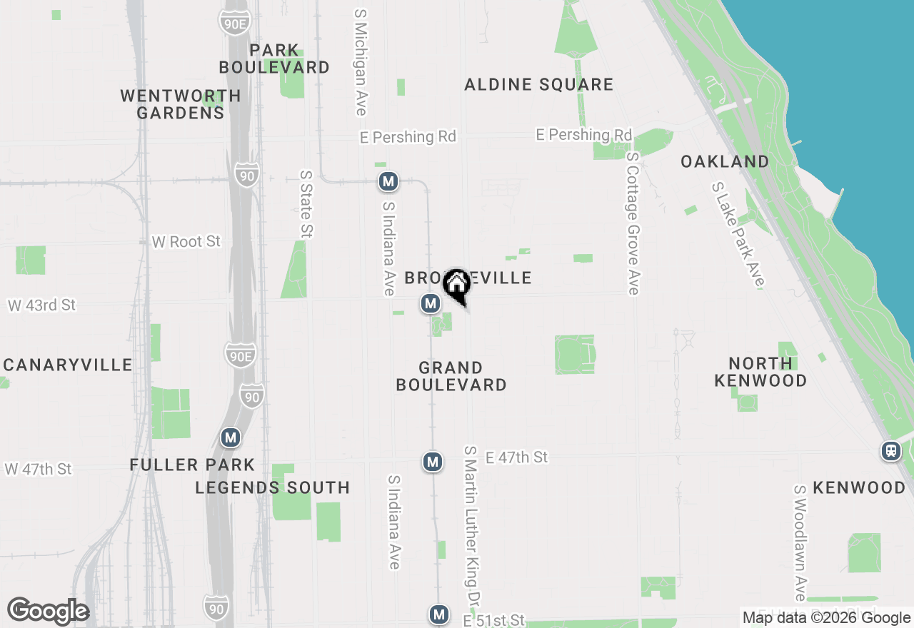 Map of 4326 S King Drive #2, Chicago, IL 60653