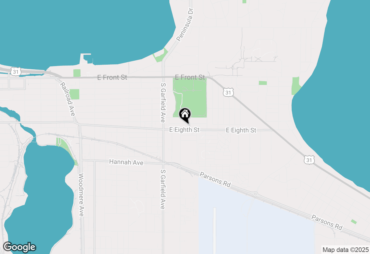 Map of 1209 E Eighth Street, Traverse City, MI 49686