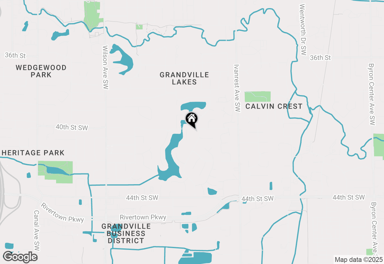 Map of 3486 40th Street Sw, Grandville, MI 49418