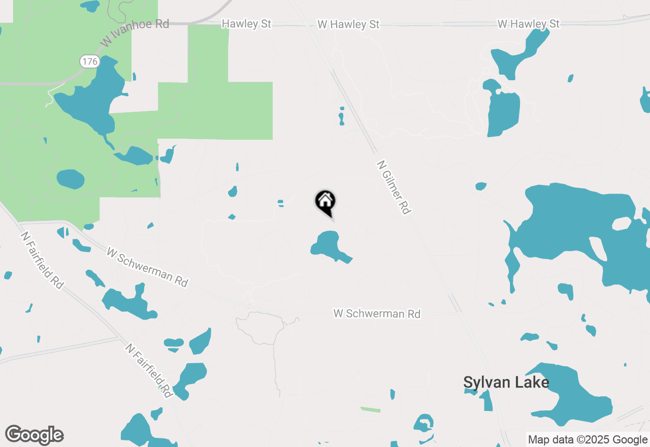 Map of 37 Harborside Way, Hawthorn Woods, IL 60047