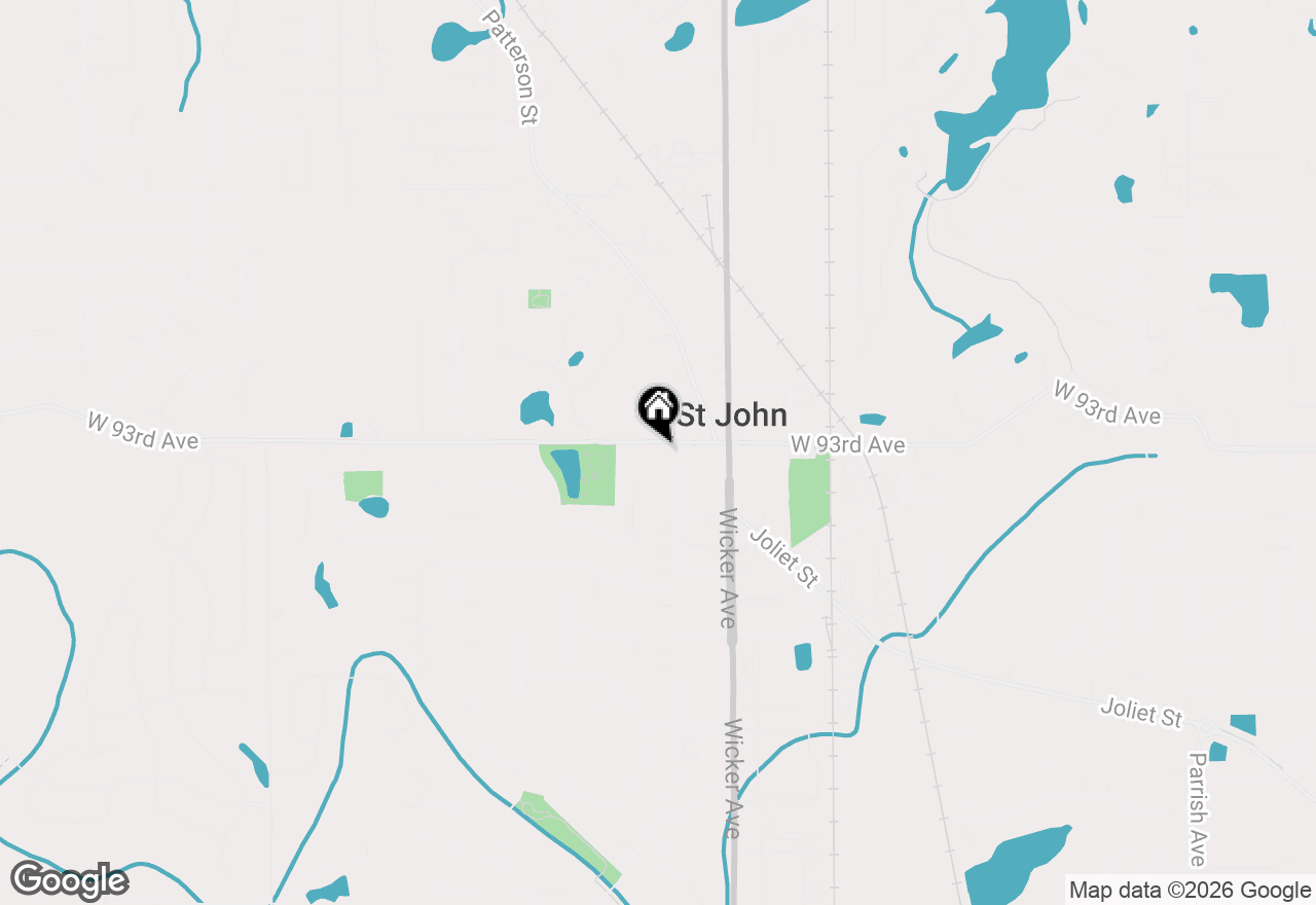 Map of 11437 W 93rd Avenue, St. John, IN 46373