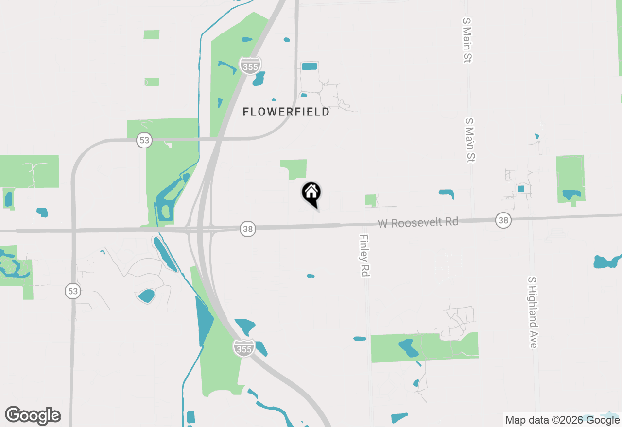 Map of 1198 Royal Glen Drive #304A, Glen Ellyn, IL 60137