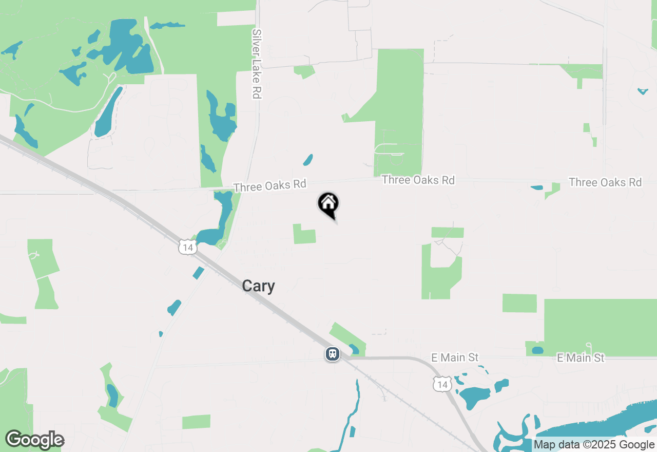 Map of 125 W Margaret Terrace, Cary, IL 60013