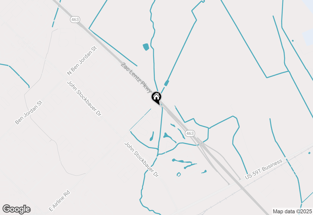 Map of 5103 E Airline Road, Victoria, TX 77904