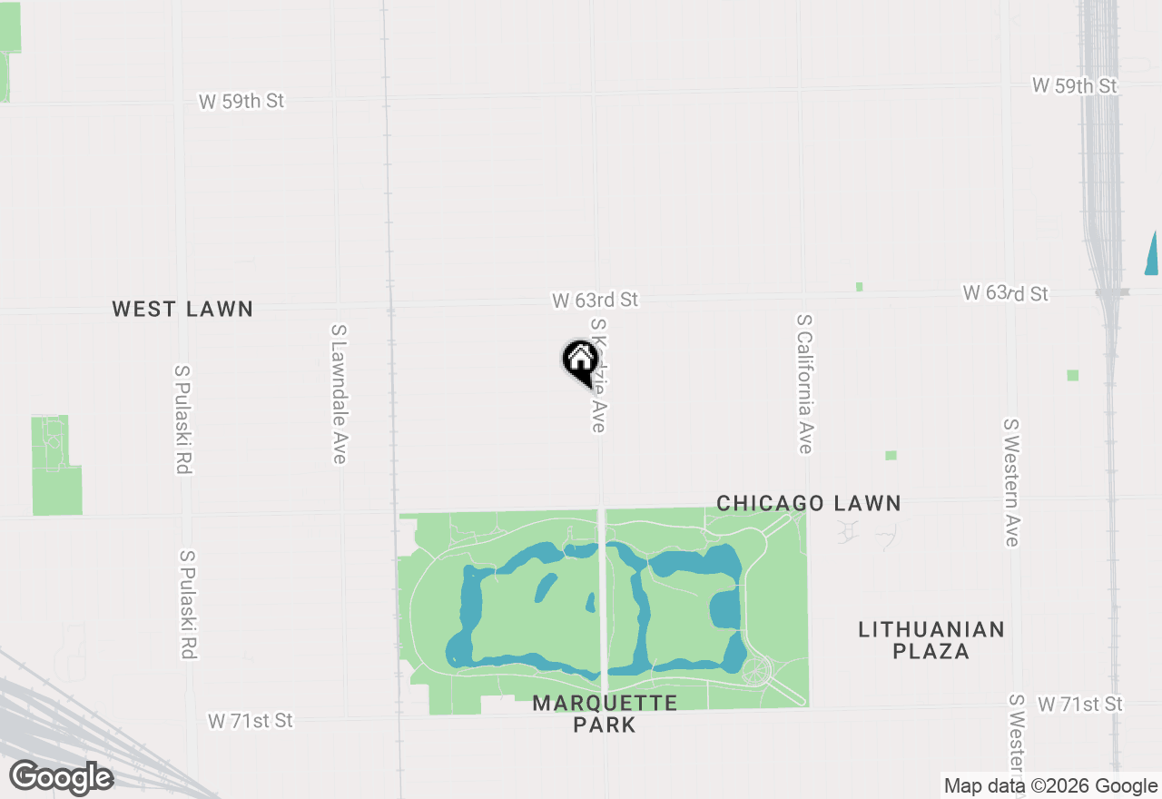 Map of 3220 W 65th Street, Chicago, IL 60629