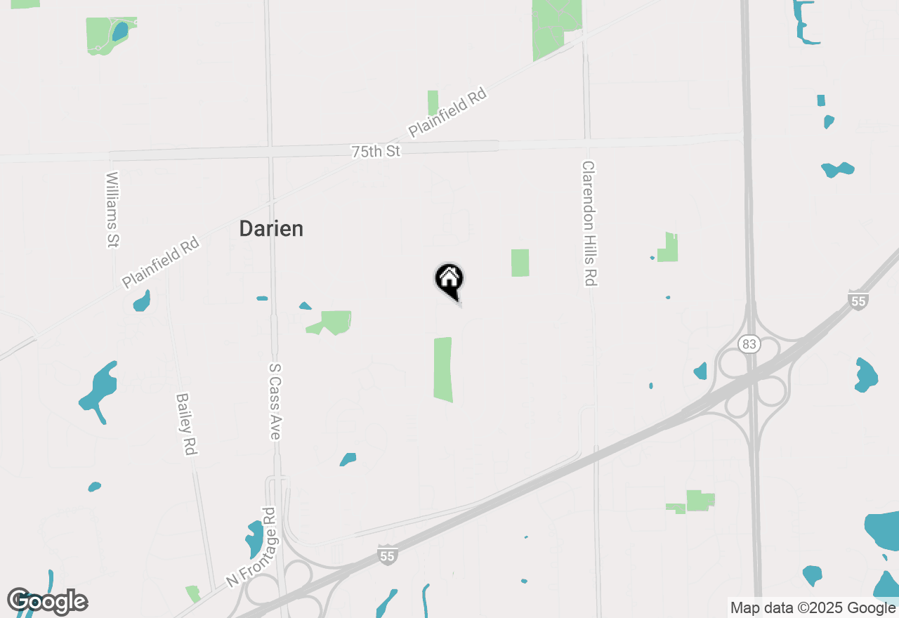 Map of 709 79th Street #307, Darien, IL 60561