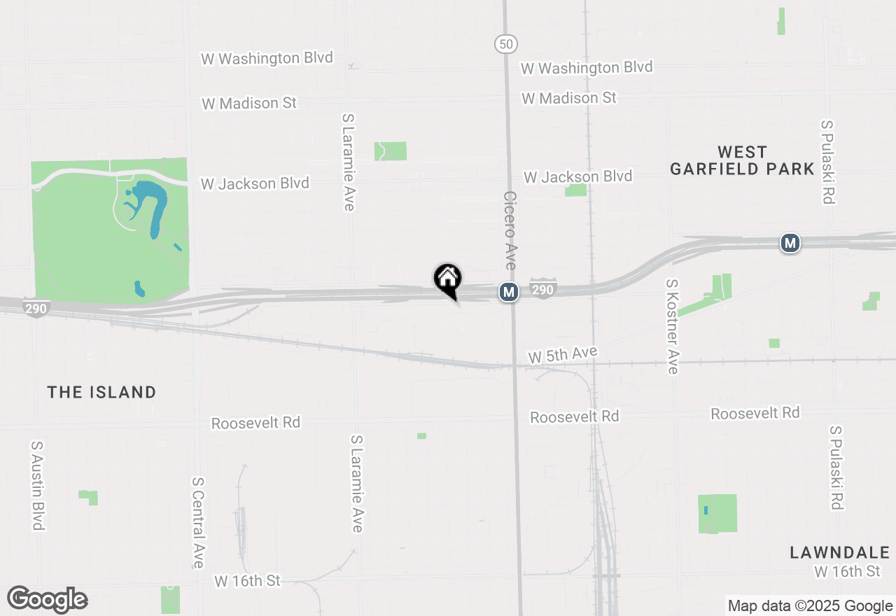 Map of 733-35 S Lavergne Avenue, Chicago, IL 60644