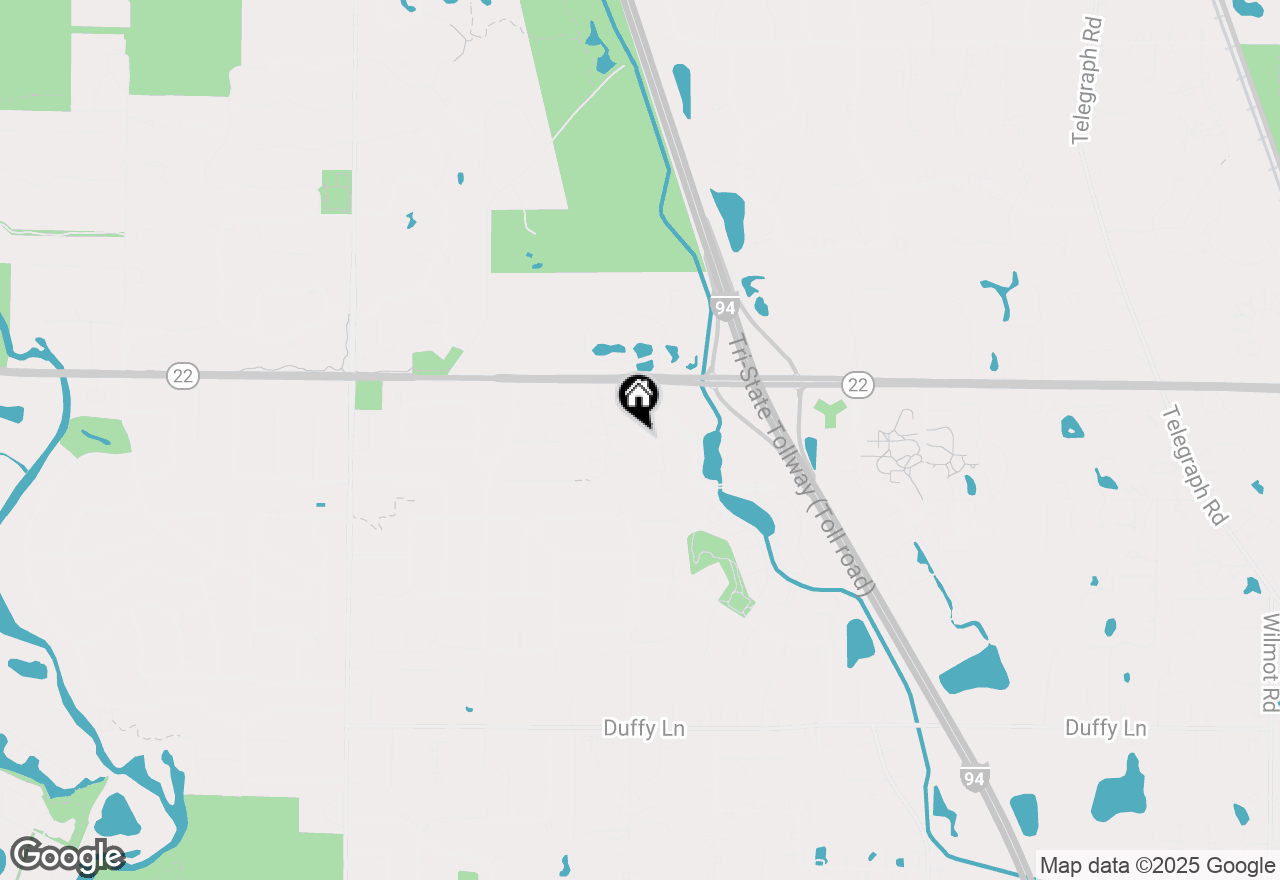 Map of 9 Abbotsford Drive, Lincolnshire, IL 60069