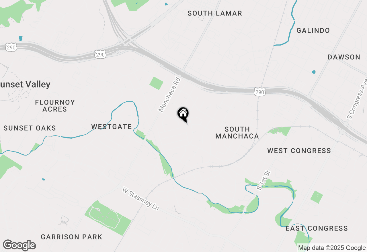 Map of 4622 Philco Dr, Austin, TX 78745