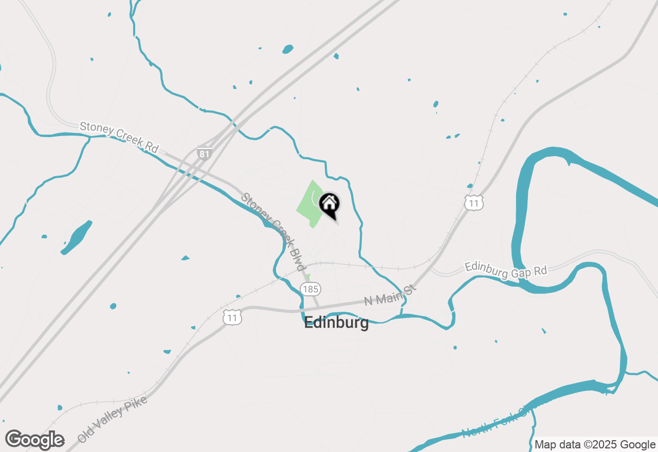 Map of 300 Shenandoah Avenue, Edinburg, VA 22824