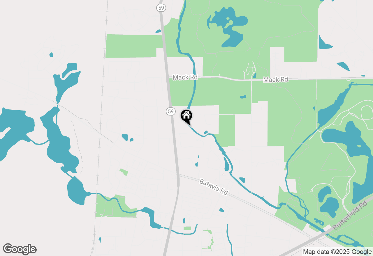 Map of 2S283 Route 59, Warrenville, IL 60555