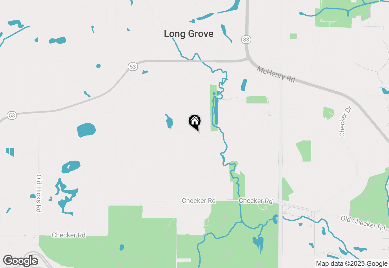 Map of 1504 Sumter Drive, Long Grove, IL 60047