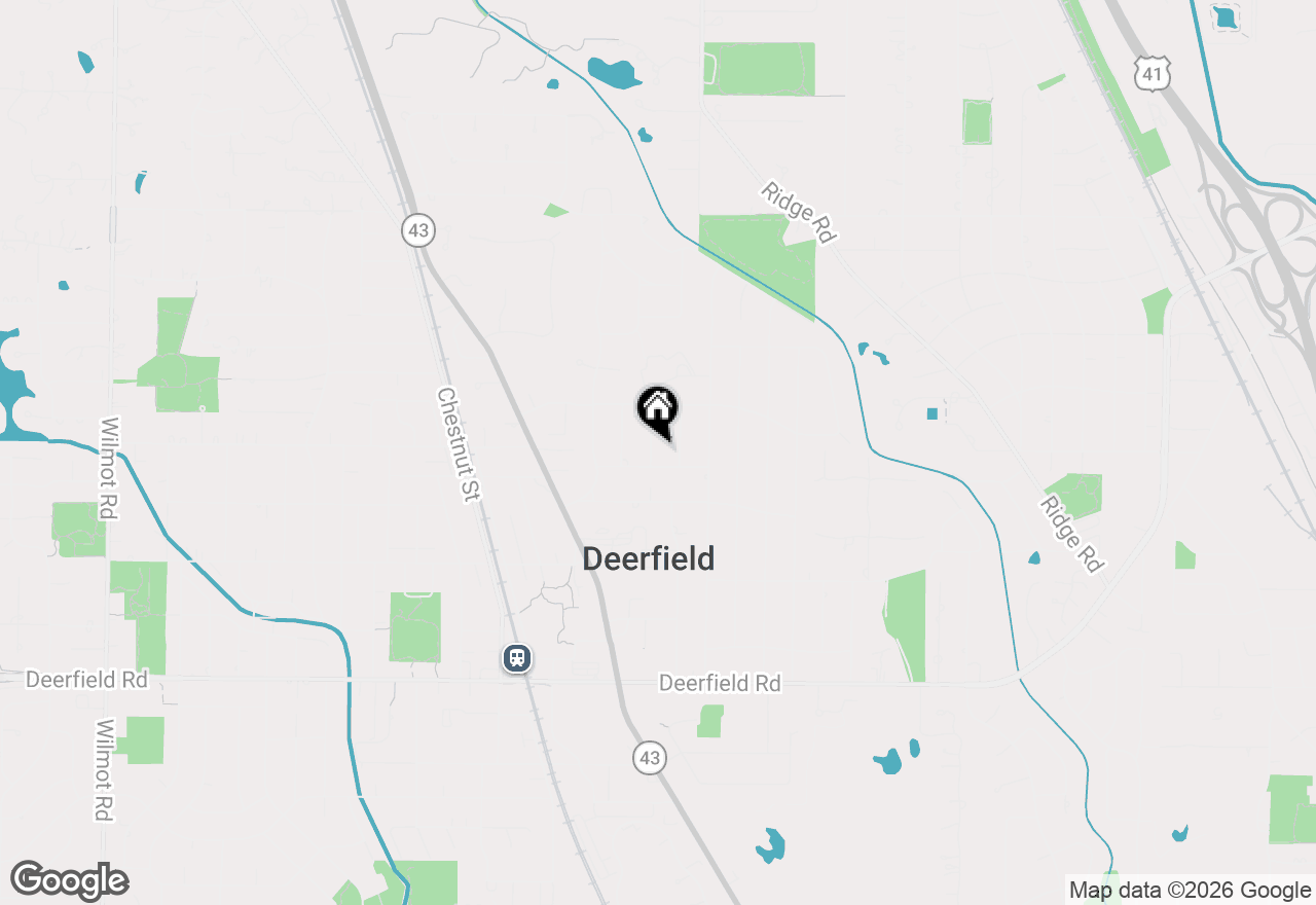 Map of 1151 Walden Lane, Deerfield, IL 60015