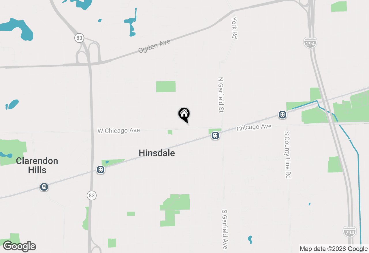 Map of 211 W Chicago Avenue, Hinsdale, IL 60521