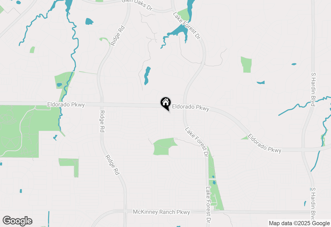 Map of 5308 Golden Wheat Lane, Mckinney, TX 75070