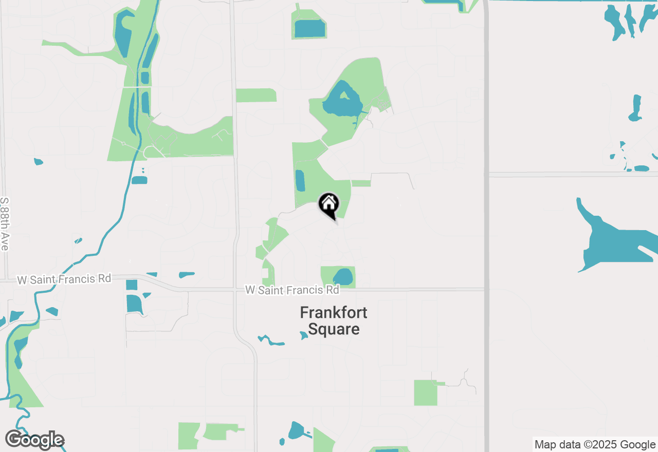 Map of 7737 W Jefferson Court, Frankfort, IL 60423
