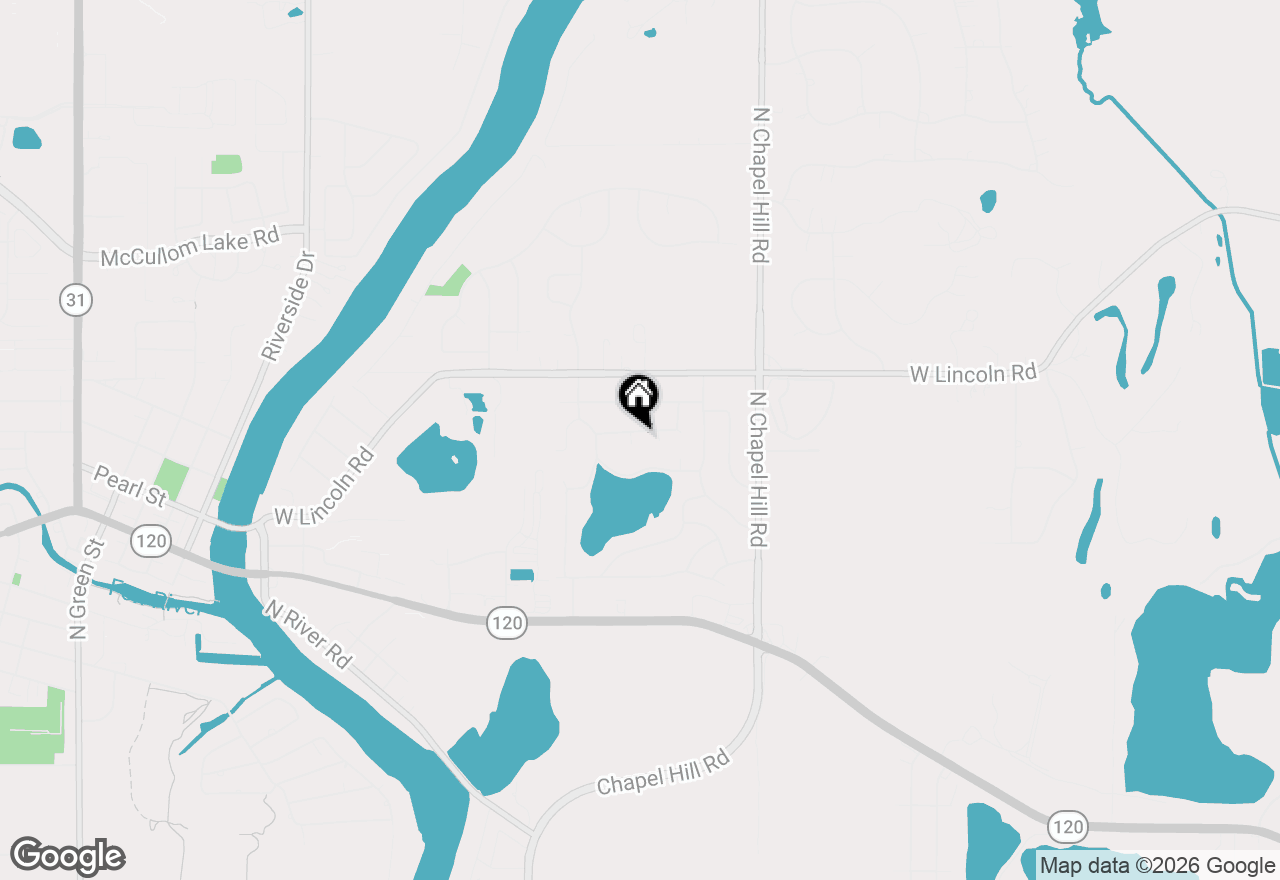 Map of 2311 Oakwood Court, Mchenry, IL 60051