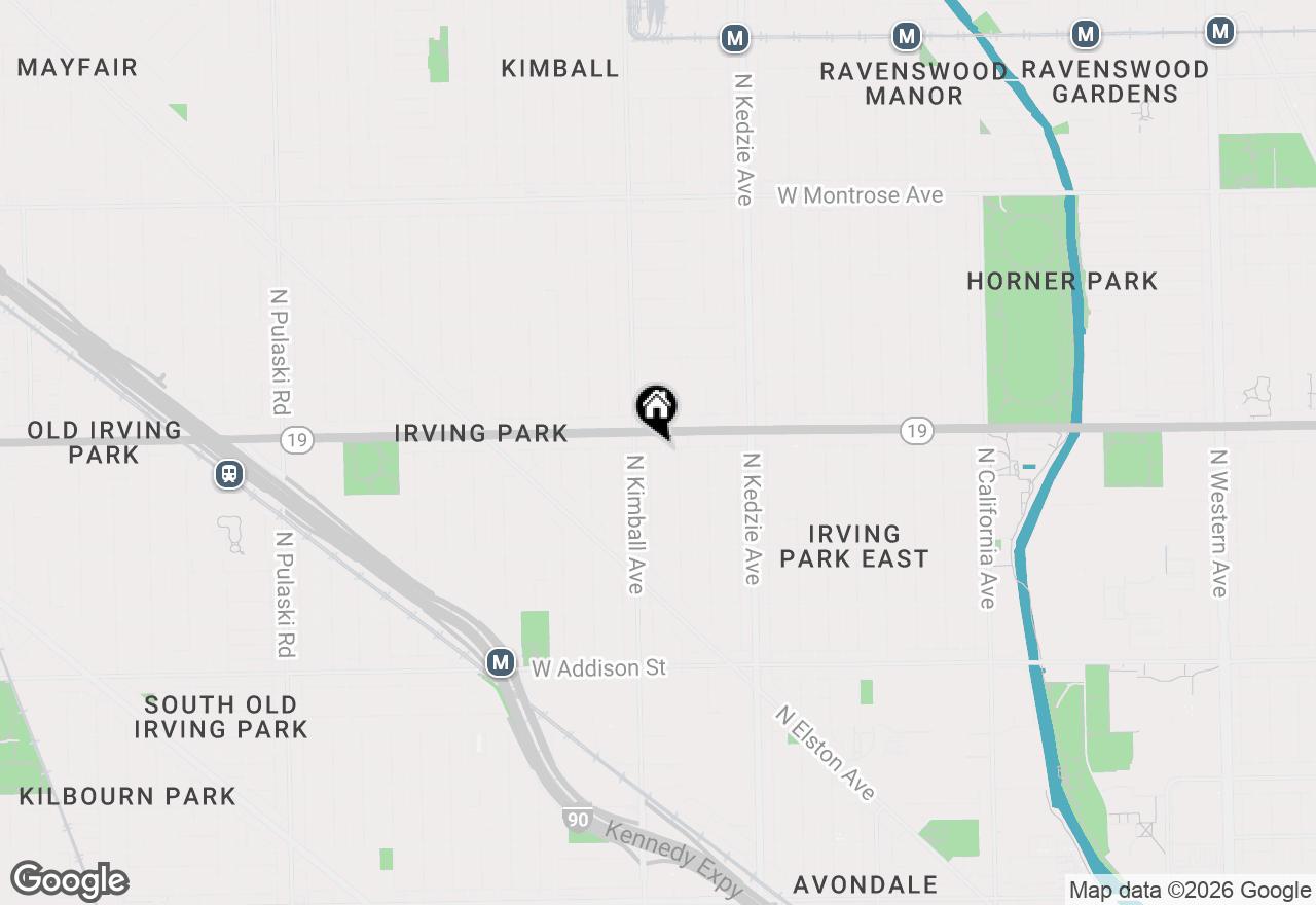 Map of 3938 N Christiana Avenue #2, Chicago, IL 60618