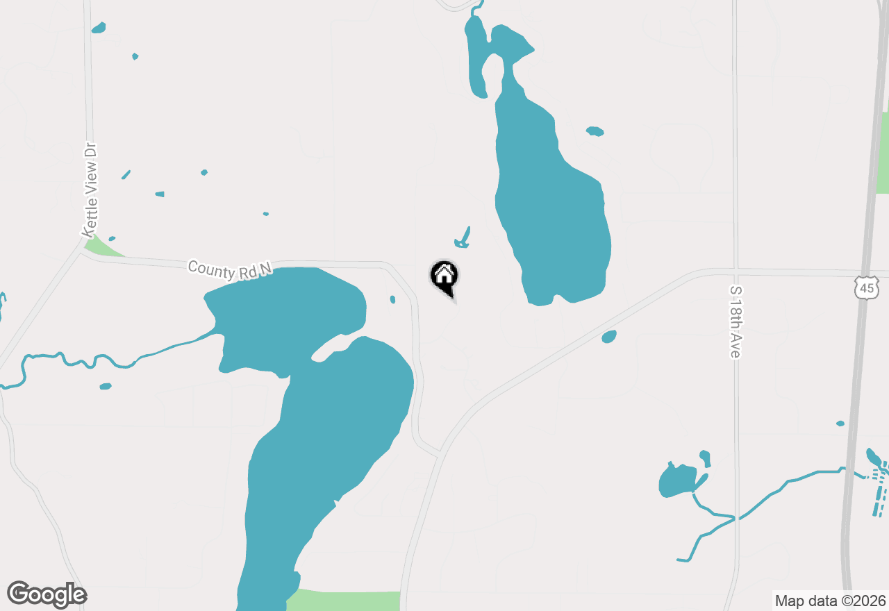 Map of 5249 Red Cedar Ct, West Bend, WI 53095
