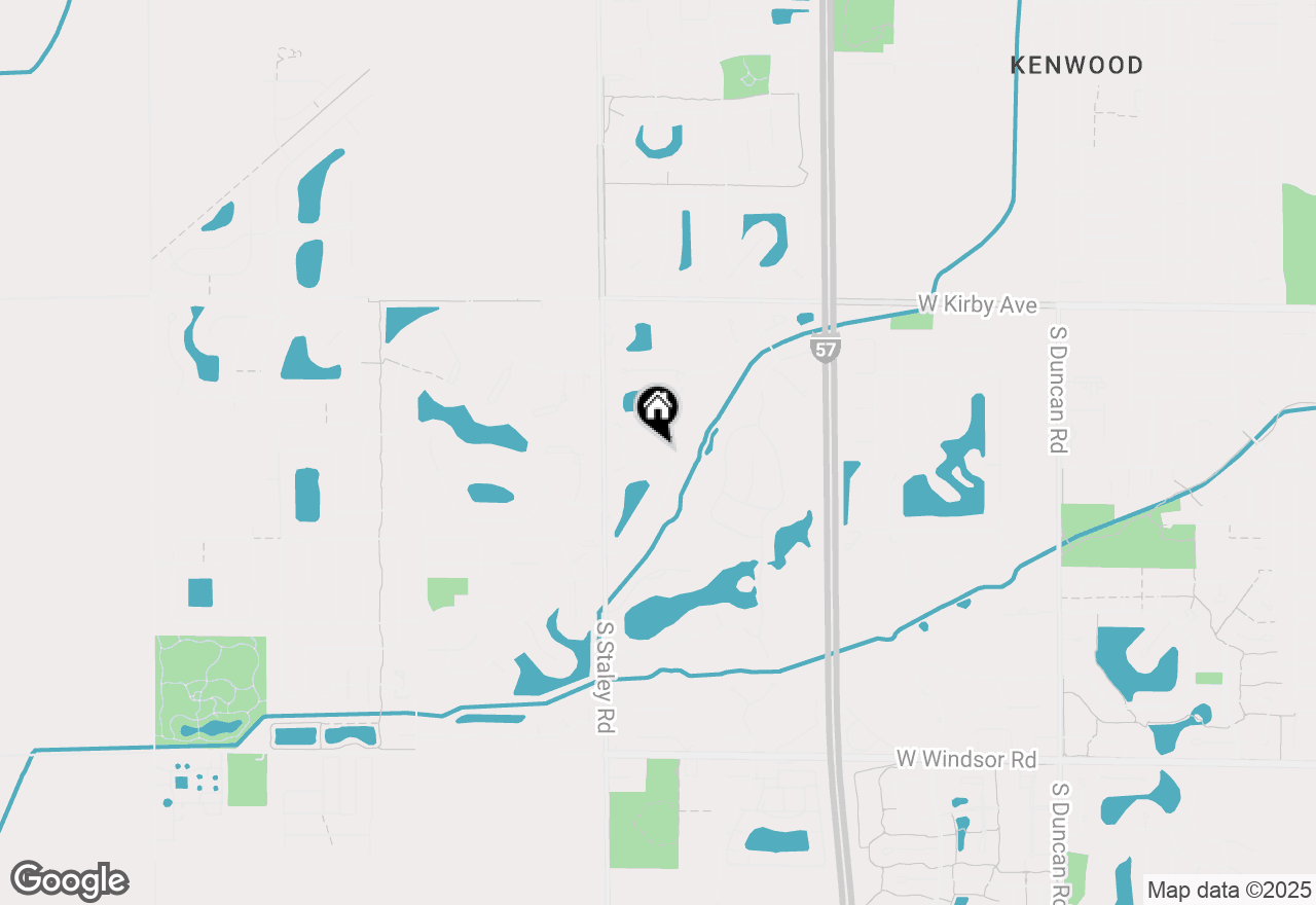 Map of 4004 Golf Creek Drive, Champaign, IL 61822