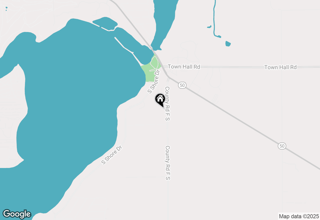 Map of 3345 County Road F S, Delavan, WI 53115