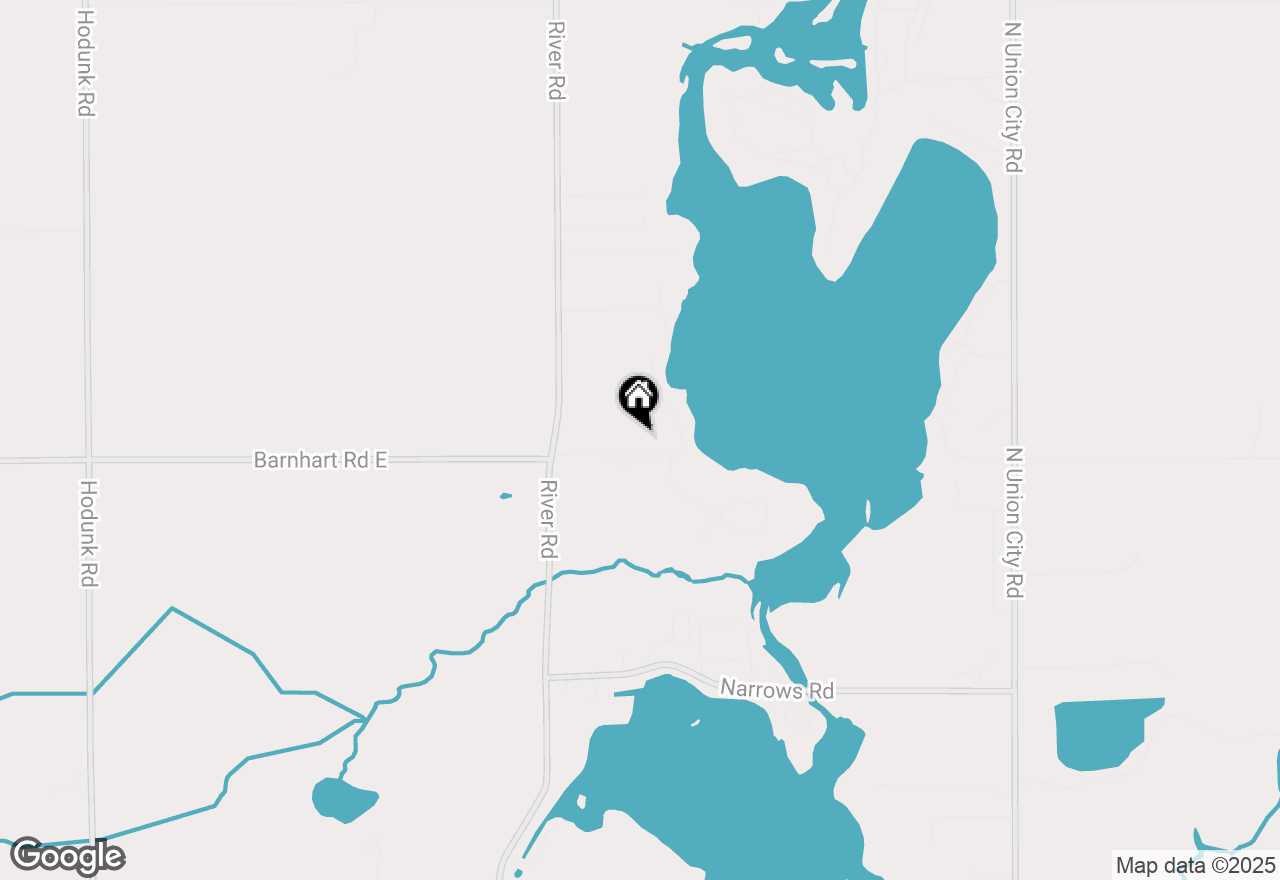 Map of 218 Adolph Shores Drive, Coldwater, MI 49036