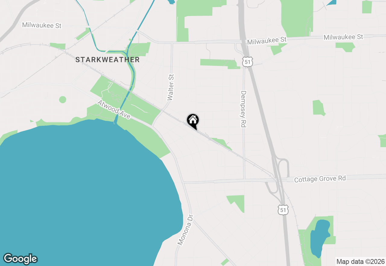 Map of 3701 Margaret Street, Madison, WI 53714