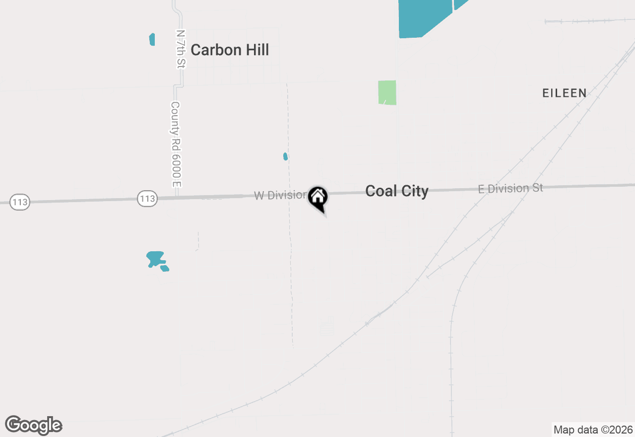 Map of 390 W Gordon Street, Coal City, IL 60416