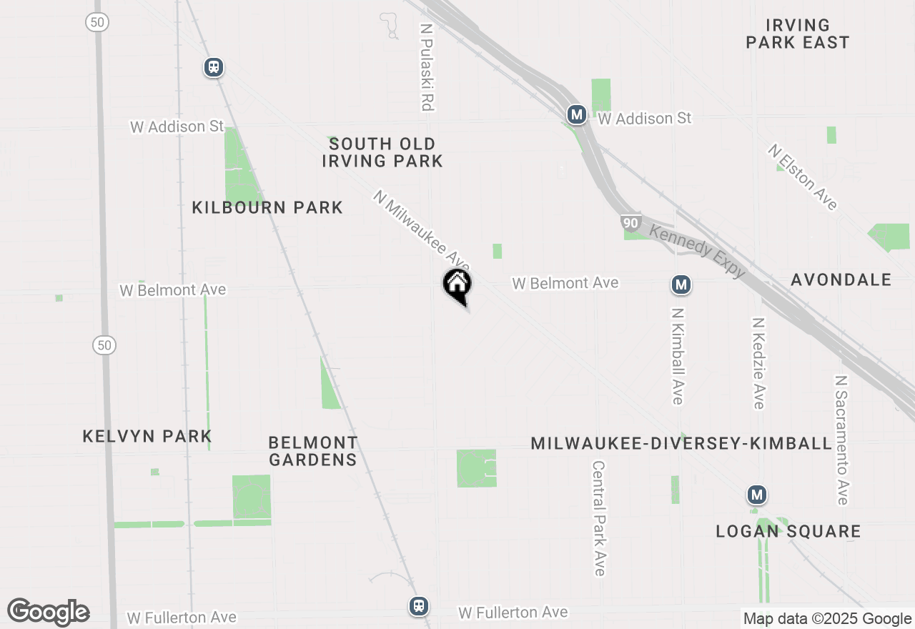 Map of 3107 N Harding Ave., Chicago, IL 60618