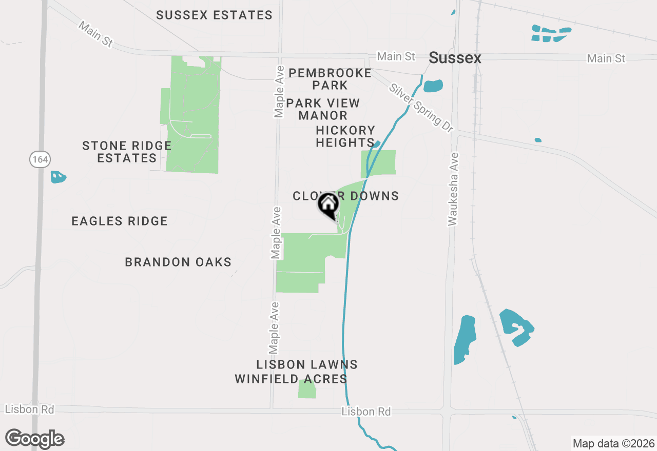 Map of N58W23747 Hastings Ct #30, Sussex, WI 53089