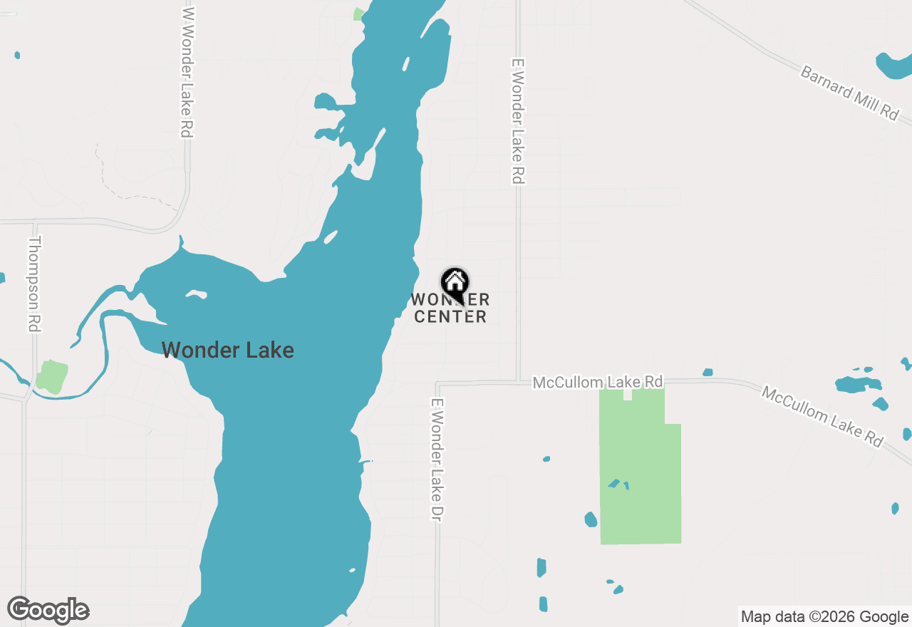 Map of 7511 Cedar Drive, Wonder Lake, IL 60097