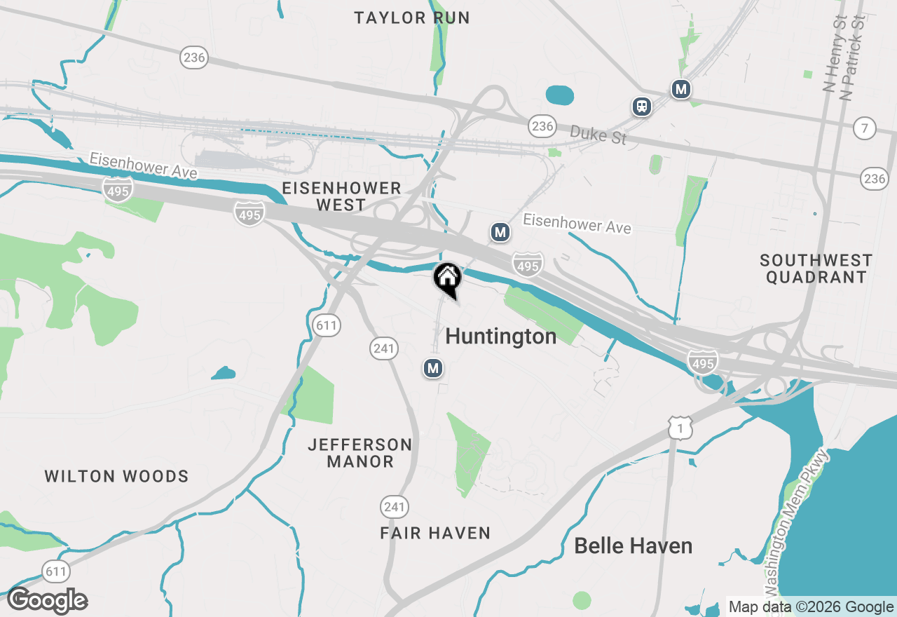 Map of 2451 Midtown Avenue #203, Alexandria, VA 22303