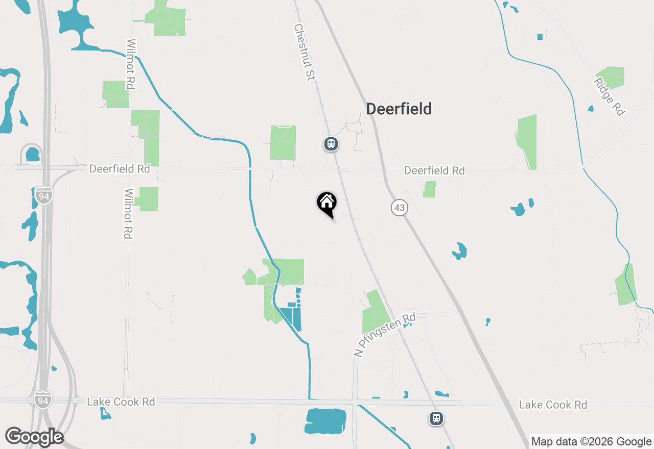 Map of 914 Central Avenue, Deerfield, IL 60015