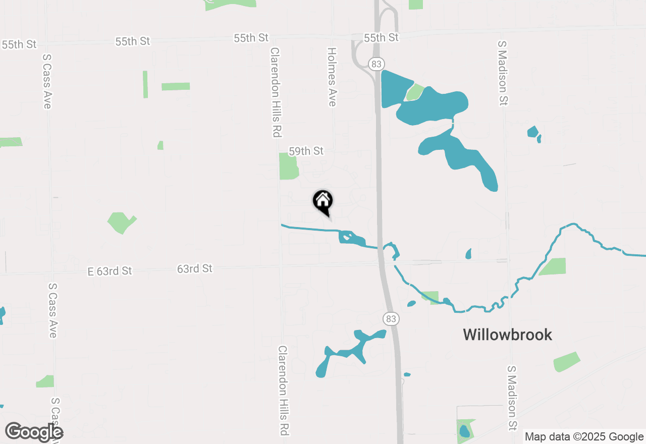 Map of 6156 Knoll Way Drive #101, Willowbrook, IL 60527